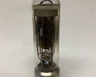 Vintage Electrons Company Vacuum tube    (Photos by BC of Capitol Sales Services ) ...To Register and To Bid go to https://capitolsalesservices.hibid.com..