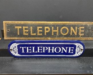 Telephone signs...To Register and To Bid go to https://capitolsalesservices.hibid.com..