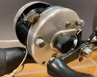 Abu Garcia fishing reel made in Sweden ...To Register and To Bid go to https://capitolsalesservices.hibid.com... 