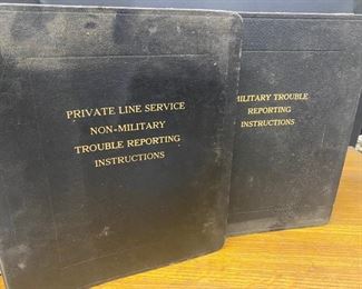 Vintage 1960's Bell Systems trouble reporting instructions for Dyess Air Force Base, Abilene, TX ...To Register and To Bid go to https://capitolsalesservices.hibid.com... 