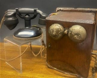 1920's Western Electric telephone model 202  (Photos by BC) 
