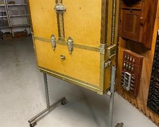 Western Electric Installation Kit tool case on a stand...To Register and To Bid go to https://capitolsalesservices.hibid.com... 