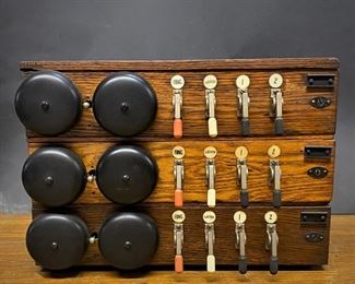 1890s Switchboard Test Set...To Register and To Bid go to https://capitolsalesservices.hibid.com... 
