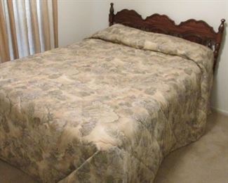 Queen Bed with Clean Mattress