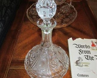 Crystal Ship Decanter