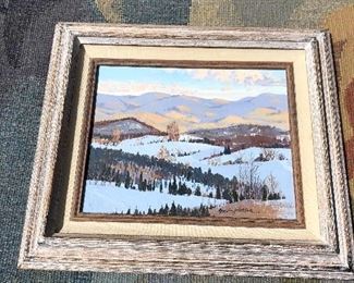 Painting - western Scene 