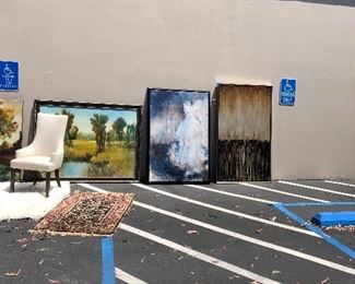 Very large paintings - Neiman Marcus Lifestyle Richard Mark 