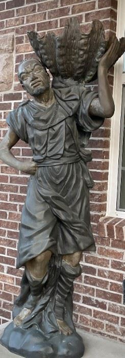 Reverse Bronze statue from Miami, FL