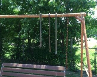 Aluminum Swing on stand