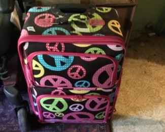Storage area - suitcase