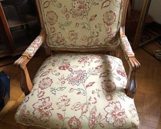 One of a Pair of Arm Chair