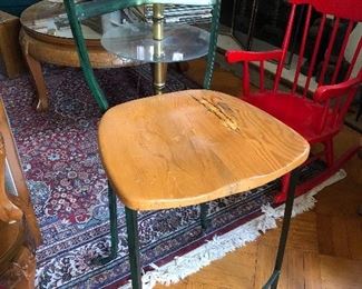 One of a pair of Bar Stools