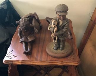 Figurines, Carvings & Table