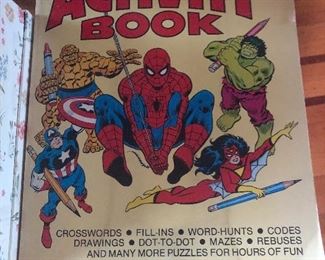 Marvel Super Heroes Activity Book