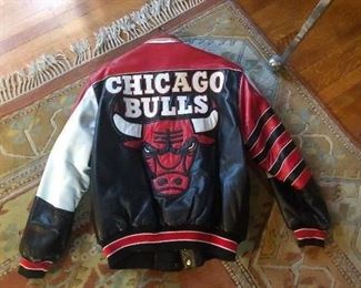 Chicago Bulls Leather Jacket 