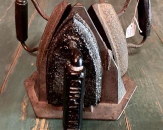 RARE — Triple Sad Iron Display