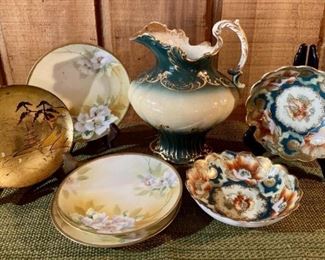 Set of 7 - Mixed Nippon China
