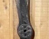 Wooden Propeller painted Black with Red Trim 