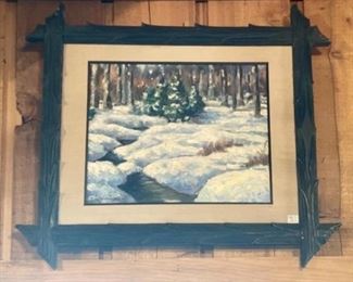 Snowy Creek Landscape