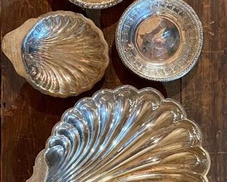 Mixed Silver Plate Lot — 4 pieces