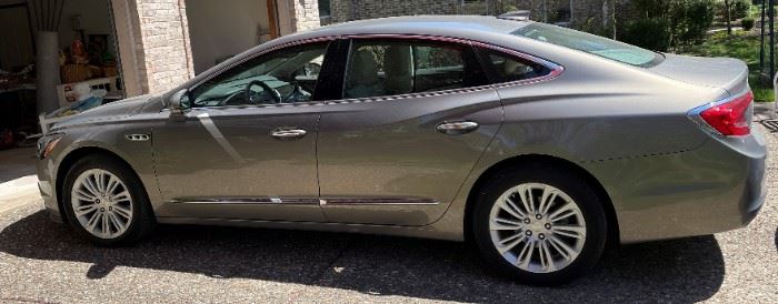 2017 Buick LaCrosse, 31,709 miles, one owner, garage kept, excellent condition.