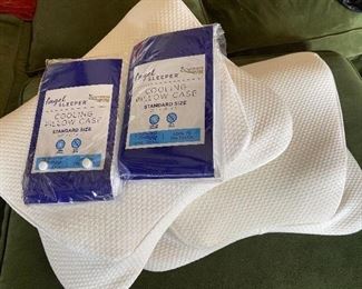NEW COOPER FIT PILLOWS a with pillow cases $30 for both
