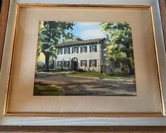#25 Old Huntsville print by Davis Gray "Howard Weeden Home" SOLD