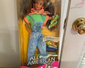 #52 Teresa All American Barbie with 2 pairs Reebok Hi-Tops SOLD
