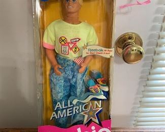 #51 Ken All American with Reebok Hi-Tops $20.00