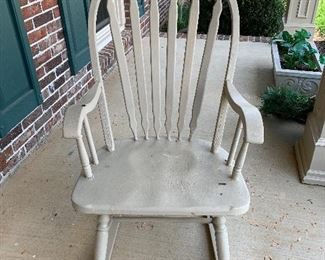 #66 Painted rocking chair SOLD