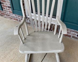 #66 Painted rocking chair SOLD