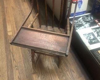 Antique childs potty chair 