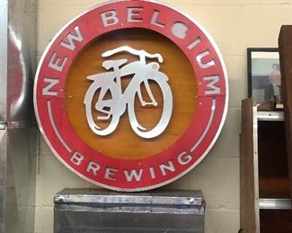 New Belgium brewing sign 