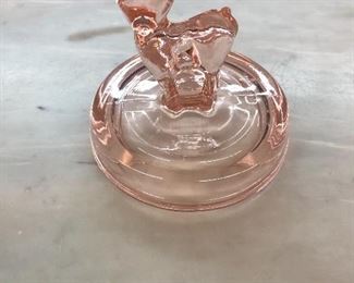 Top only.  Deer powder jar