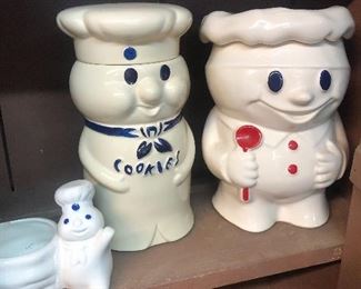 Pillsbury Dough Boy cookie jars 