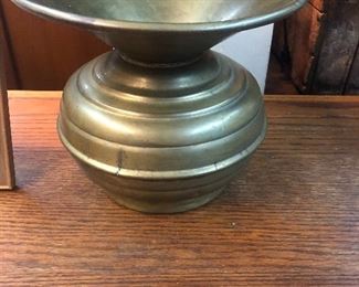 Heavy Brass spittoon 