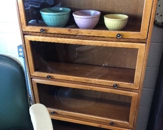 One pc Oak stack bookcase 