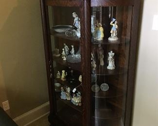 Vintage curio cabinet