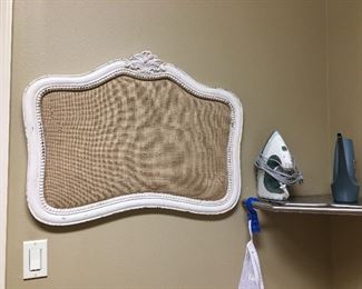 Iron, bulletin board