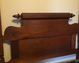 Detail of Headboard of Tester Bed