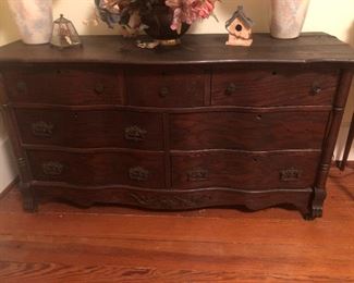 Victorian Oak Dresser