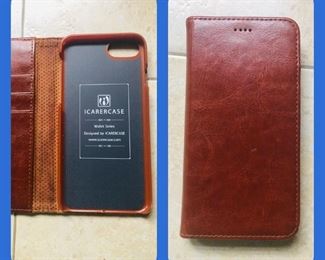 I care leather iPhone case