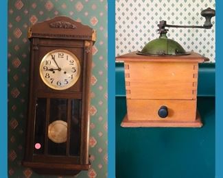 Clock
Coffee grinder