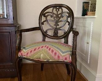 Custom Upholstered armchairs 