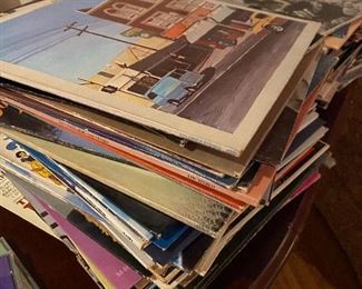 Records, some common, some rare. 