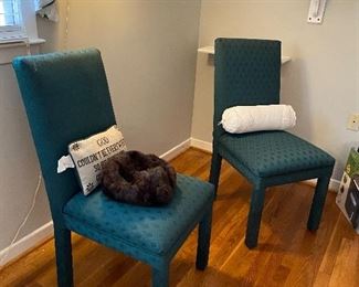 Upholstered Parsons Chairs