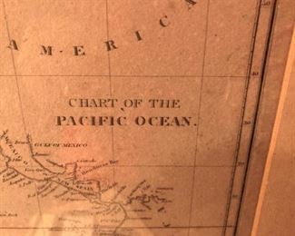 Chart of the Pacific Ocean