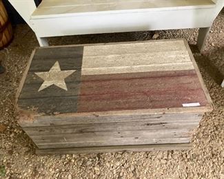 Weathered Texas chest