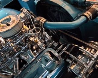 Pontiac GTO engine detail