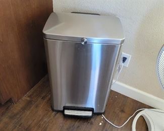 Tramontina stainless steel garbage can